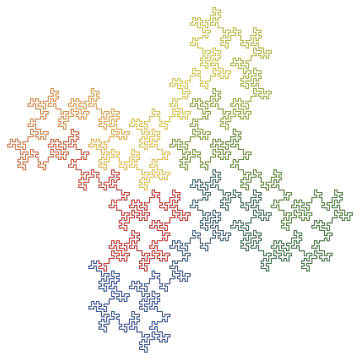 32-segment curve