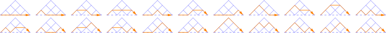 Schroeder paths, 3x3